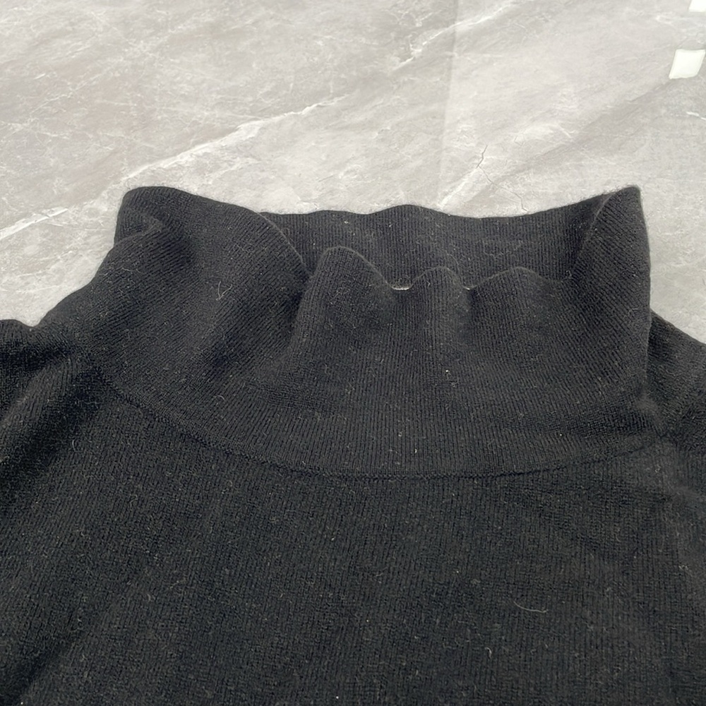 Women's Pure Collection 100% Cashmere Bardot 3/4th Sleeve Sweater Size 8/10 - Picture 7 of 15